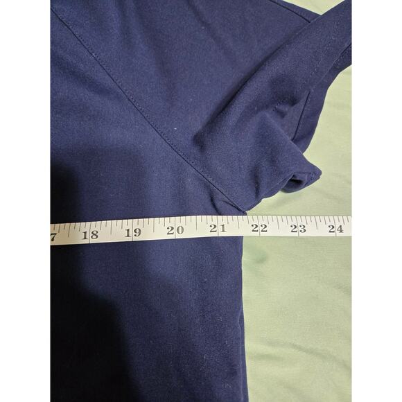 Figs medium women's navy blue scrub top - Picture 6 of 7